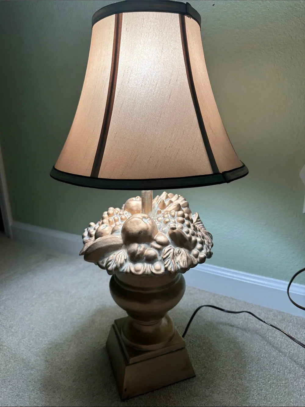 Gold Fruit Bouquet Table Lamp - Home Accents